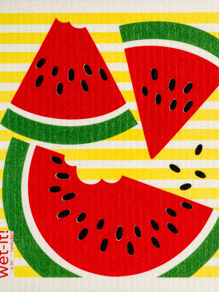 Watermelon Slices Swedish Cloth for wholesale by Wet-it!