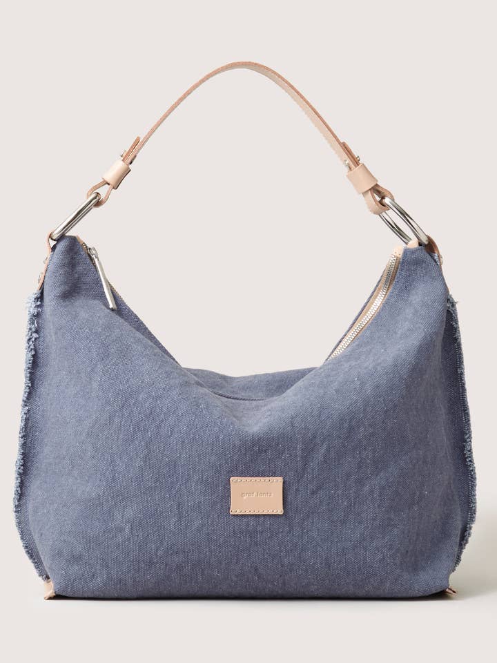 Sac Hobo en Toile Hana en Horizon pour la vente par Graf Lantz