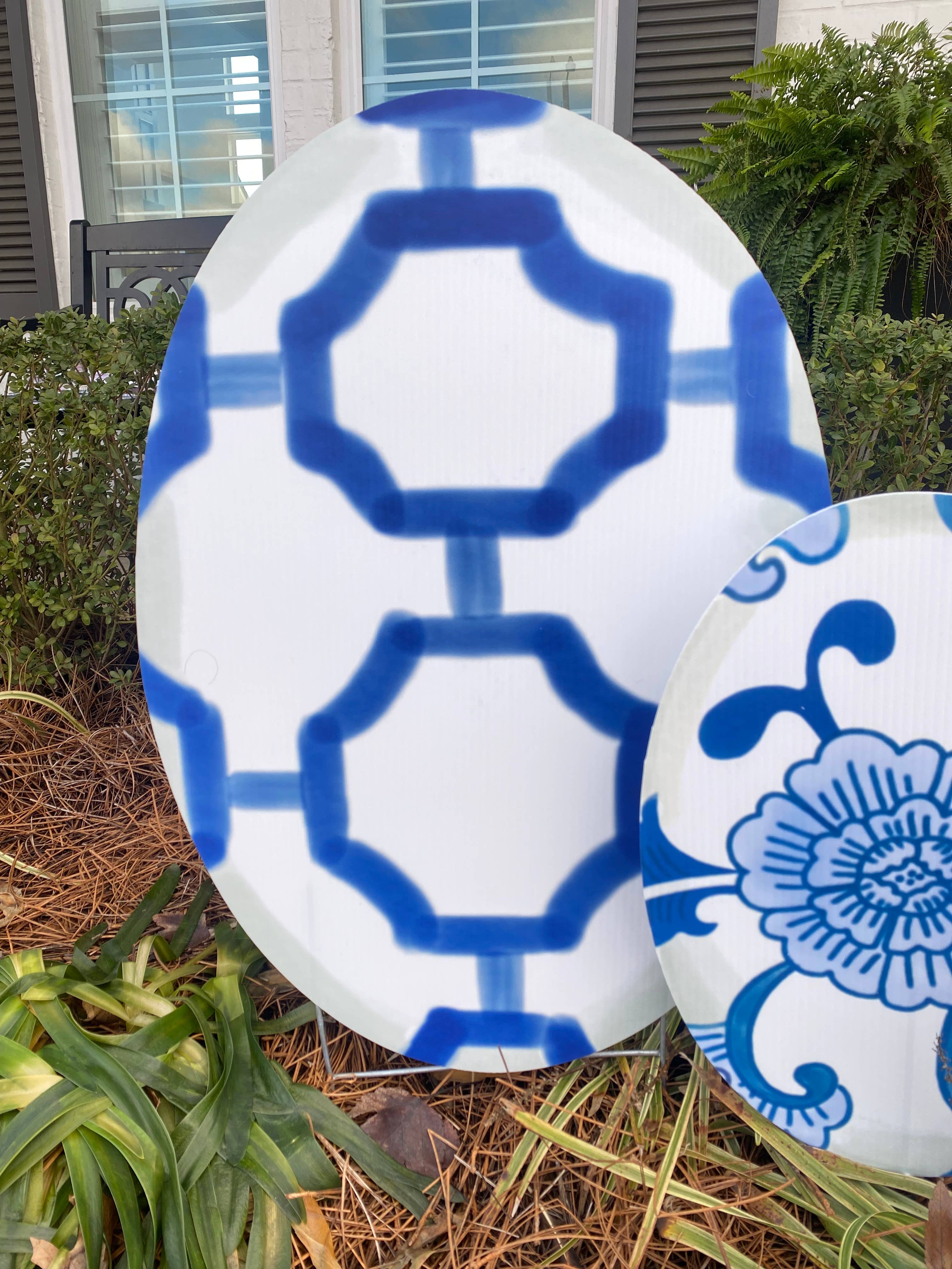 Lovely Reese - Vente Bibelots/décorations d'extérieur - Oeufs de Pâques Chinoiserie3