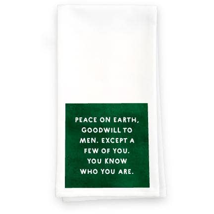 Paisley & Parsley - Wholesale Tea Towel - Goodwill To Men - Towel (Christmas)0