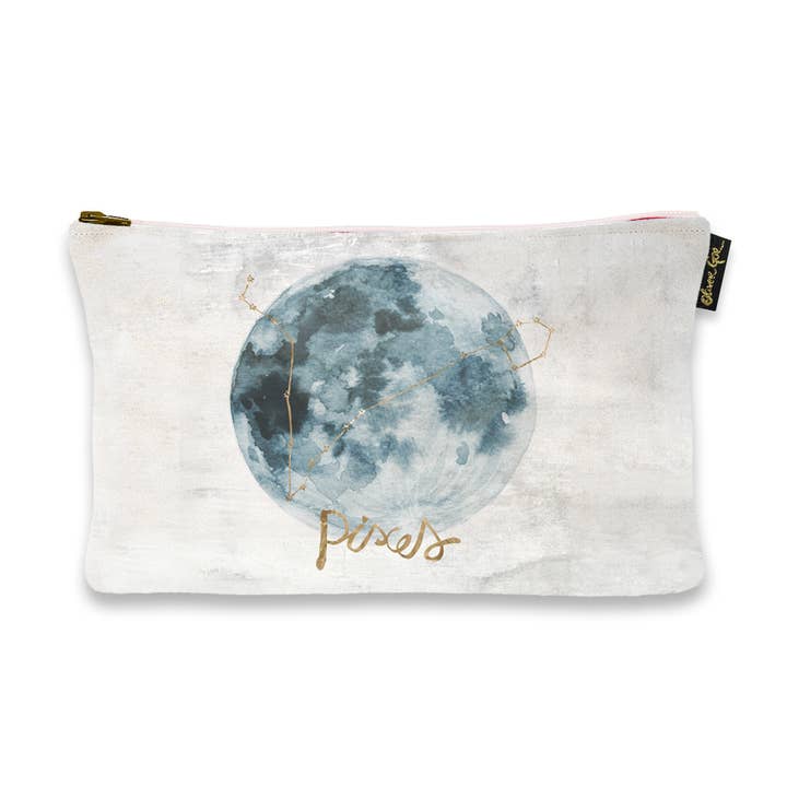 Oliver Gal Peixes Constellation Blue Art Bolsa (Tamanho 9x6) por atacado de The Oliver Gal Artist