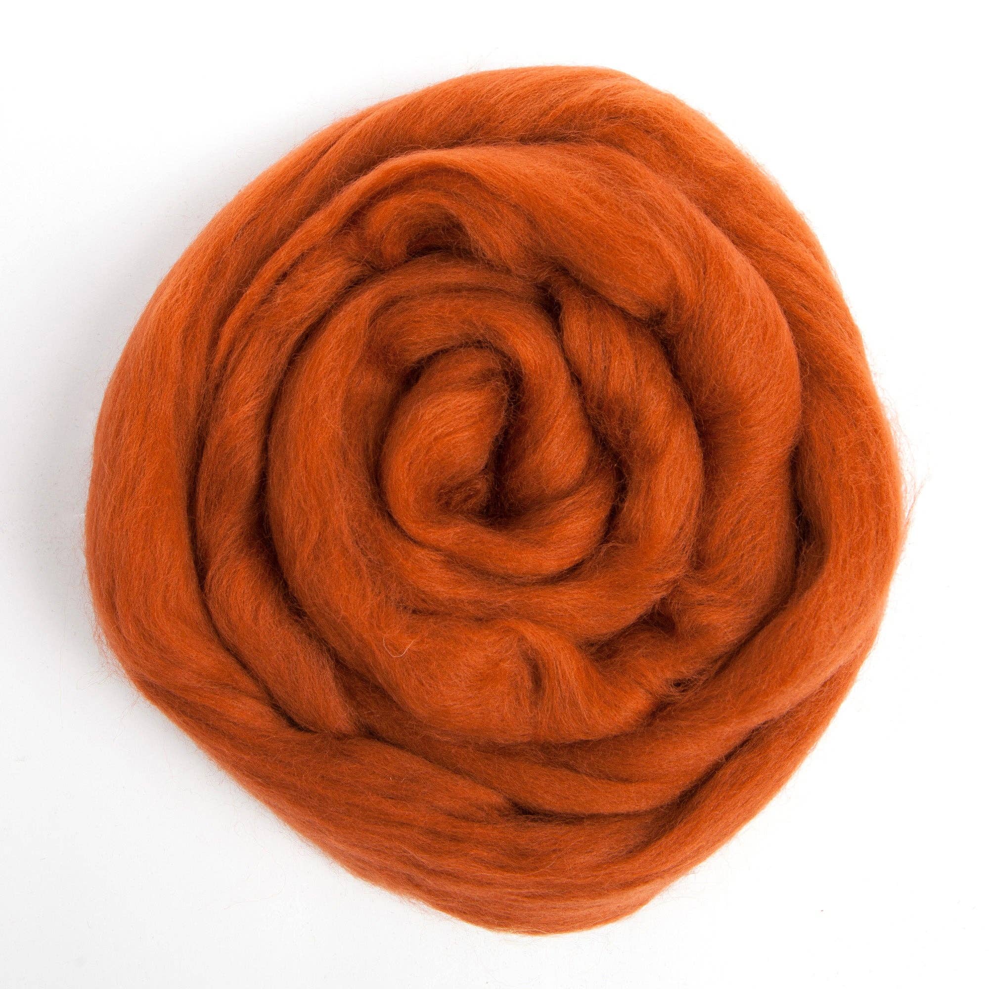 Desert Breeze Distributing - Wholesale Craft Supplies - Merino Wool Top Roving, Nutmeg, 1 ounce2