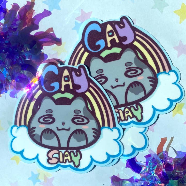 Gay & Slay Sticker for wholesale by Zippyidk