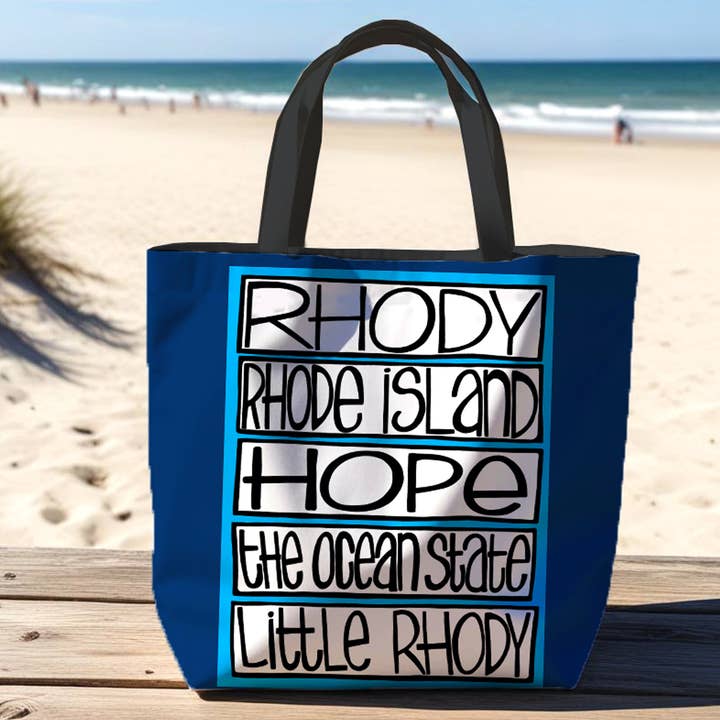 Rhode Island Navnetaske – Finurligt Kystdesign for engroshandel hos Atelier Vero Wholesale