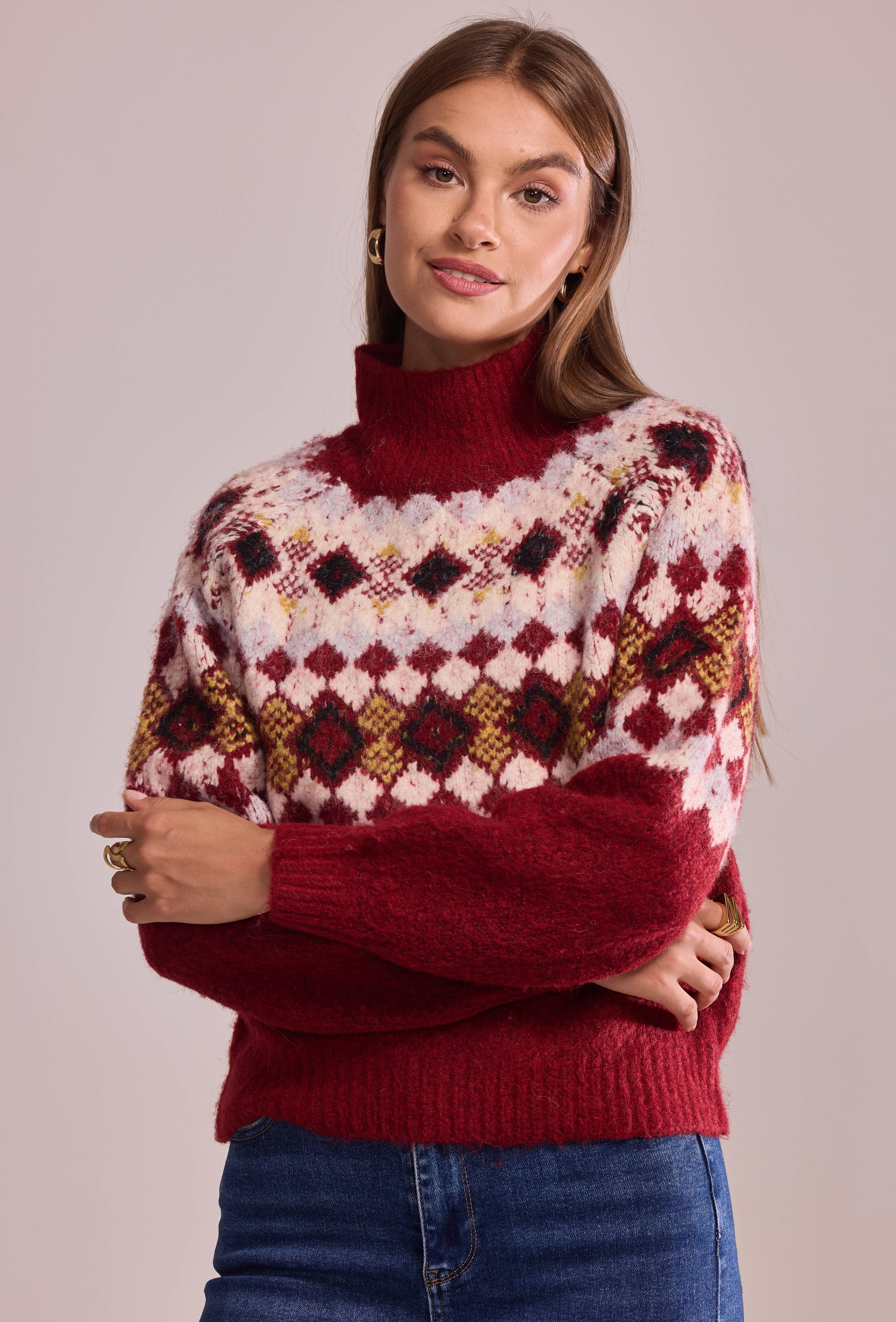 Cherry Paris - Wholesale Knit Sweater - Women's - Pull Yaelle - IH2563413