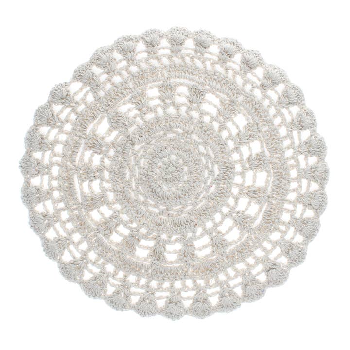 Crochet Placemat - Ivory for wholesale by Rex B2B - UK