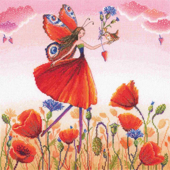 Cross Stitch Kit RTO Counted Poppy Color M1002 for wholesale by RTO&Collection D'Art (RTO Baltic OU)