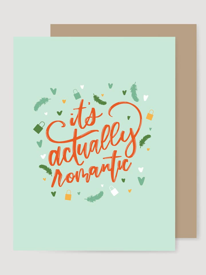 Swiftie C'est Vraiment une Carte Romantique pour la vente par the letters mdn