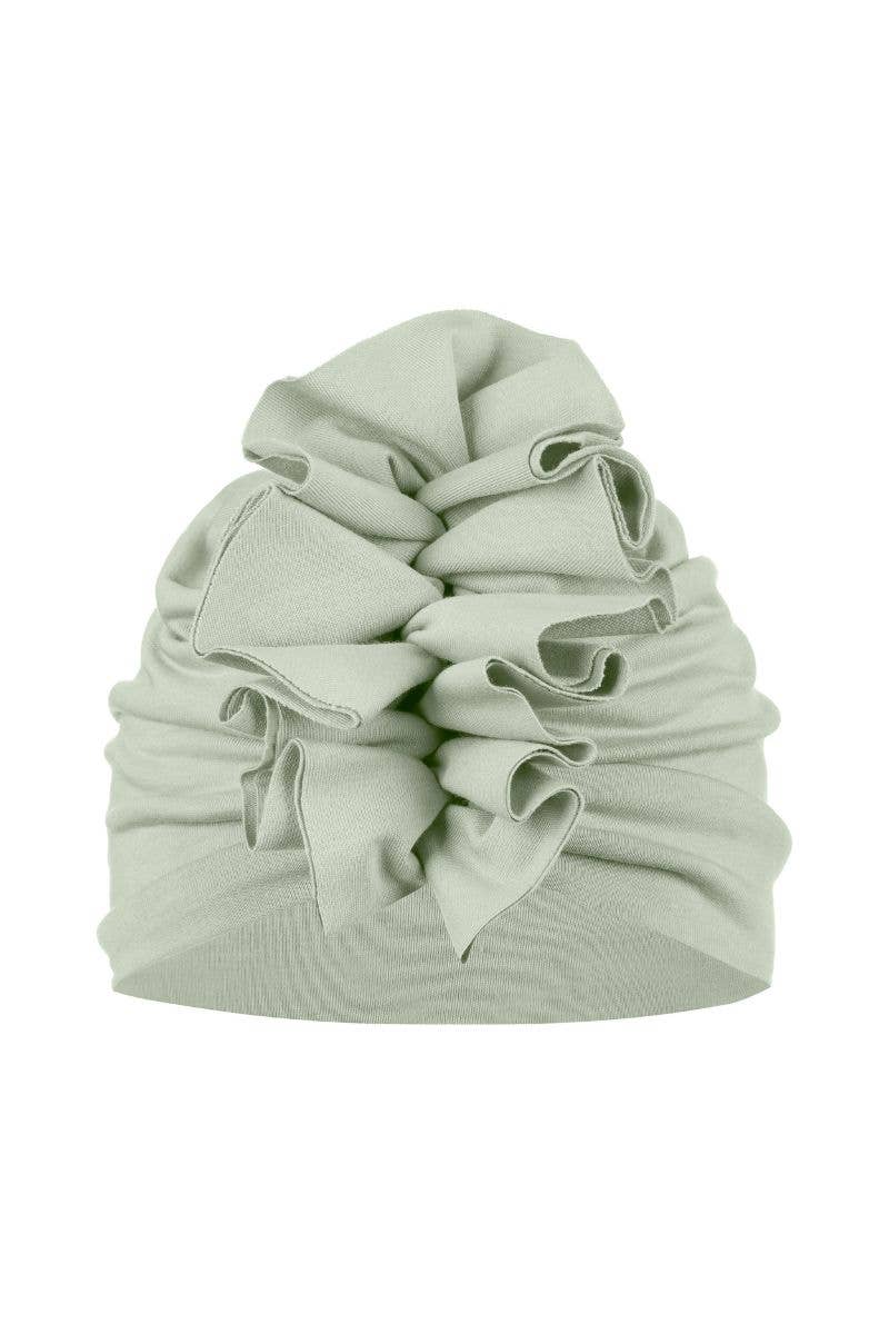 Ander - Venta al por mayor Sombrero - Niños - Gorro turbante de verano para niña de algodón elástico fabricado en Polonia2