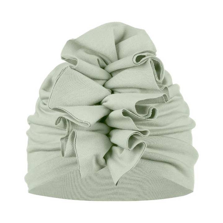 Ander - Venta al por mayor Sombrero - Niños - Gorro turbante de verano para niña de algodón elástico fabricado en Polonia2