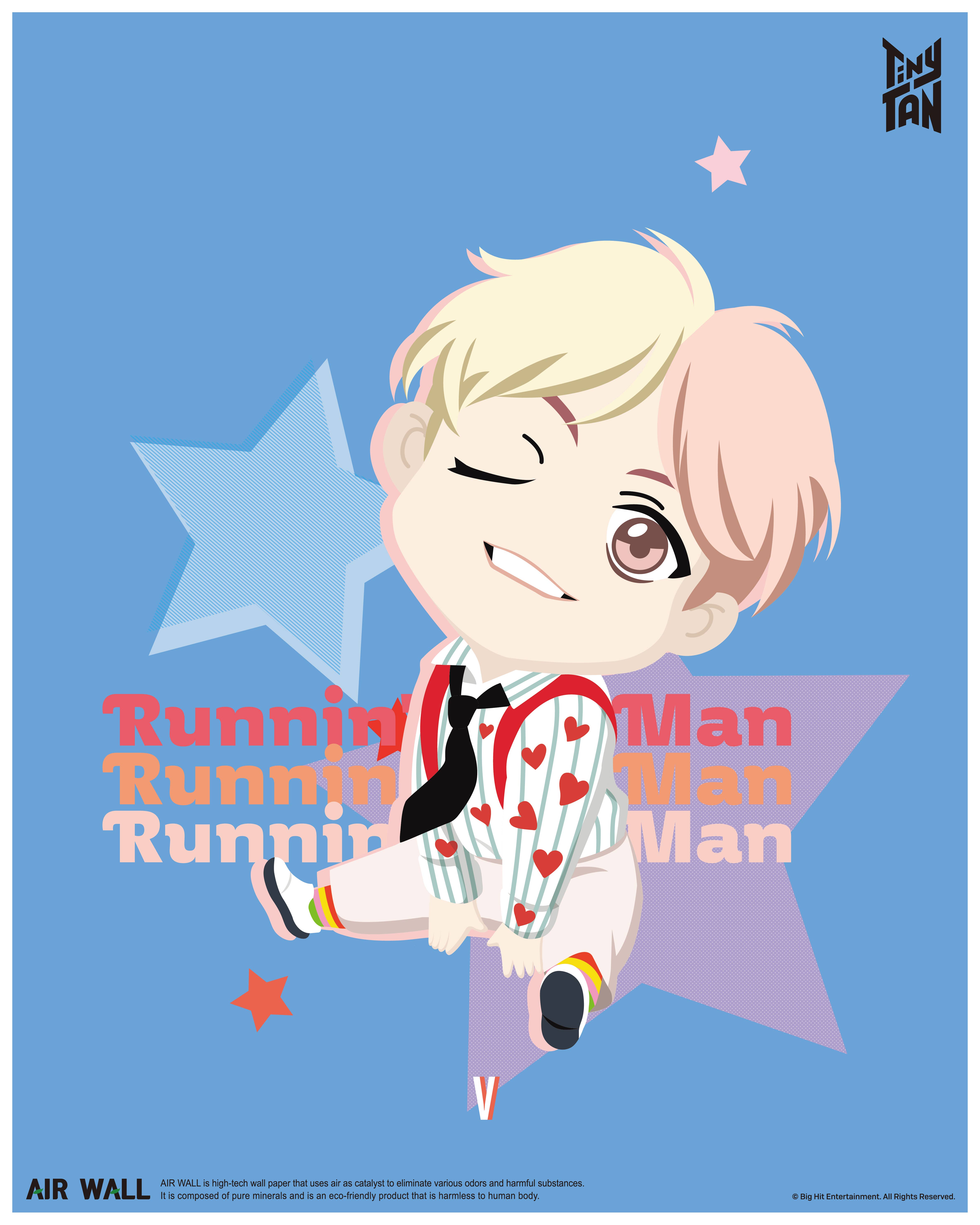 DYNAMART – Großhandel Poster – BTS TinyTan IDOL Air Purifying Wandposter8