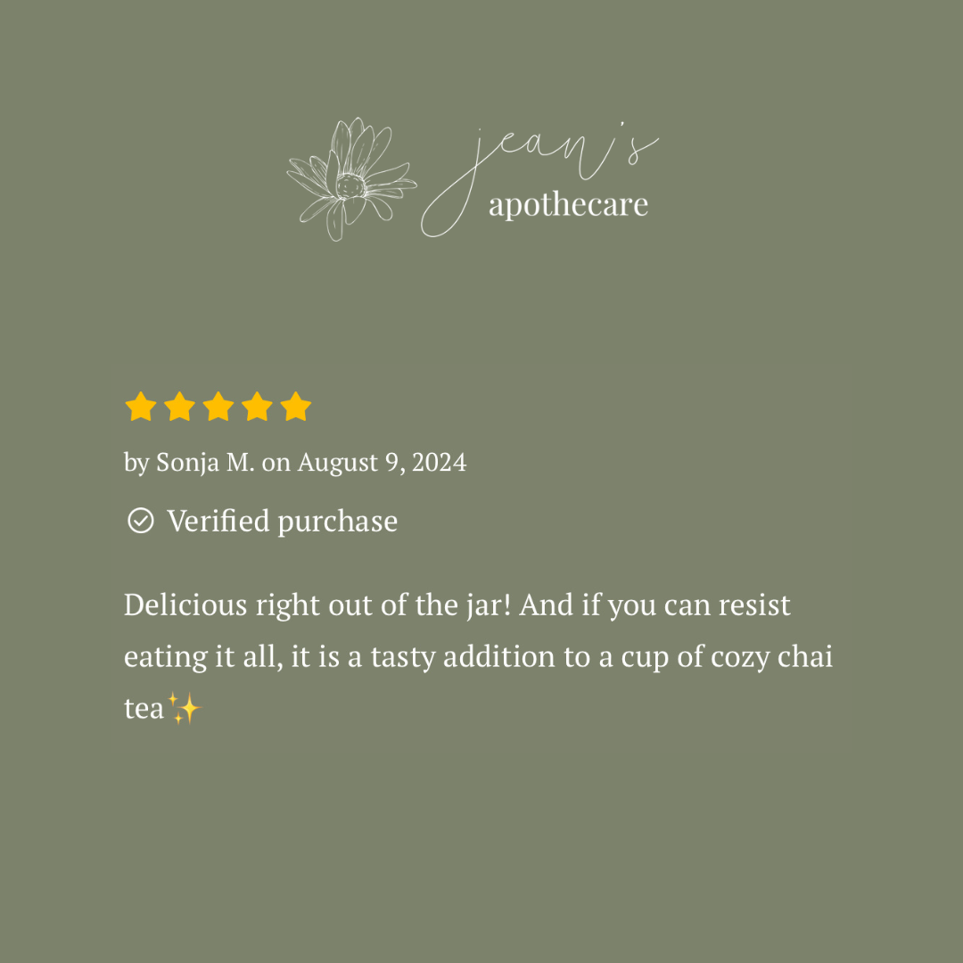 Jean's Apothecare - Venta al por mayor Miel - Miel de Canela | Miel Gourmet para Té, Repostería y Charcutería6