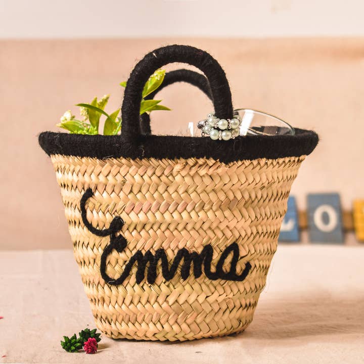 King Of Handmade - Wholesale Beach Bag - Custom embroidered handbags For Bride, Bridal party Gift18