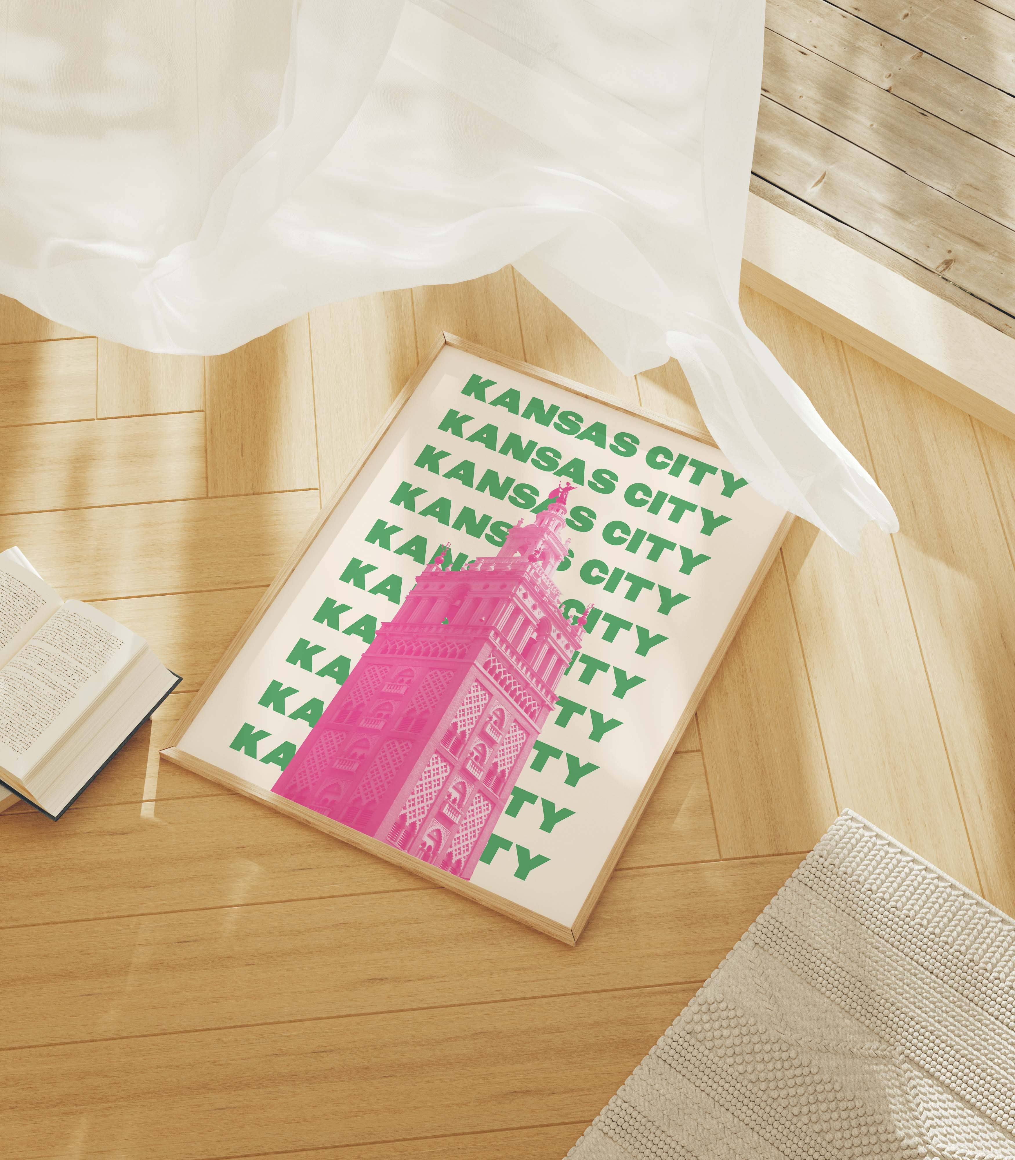 April Lane Art - Wholesale Art Print - Kansas City Travel Print1