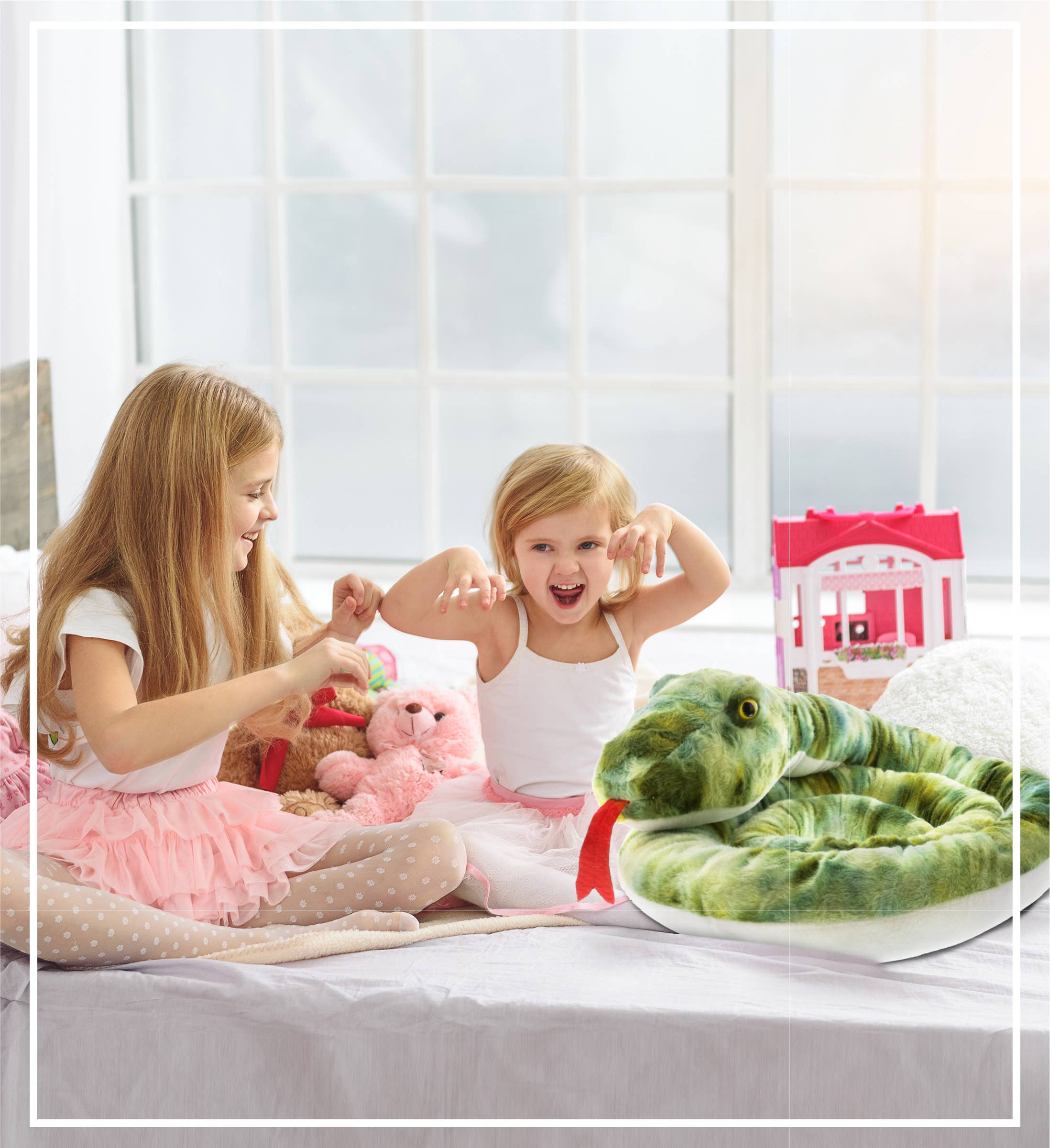 Cota Global - Wholesale Stuffed/Plush Toy - Kids & Baby - Wild Collection Plush - Giant Snake 112"5