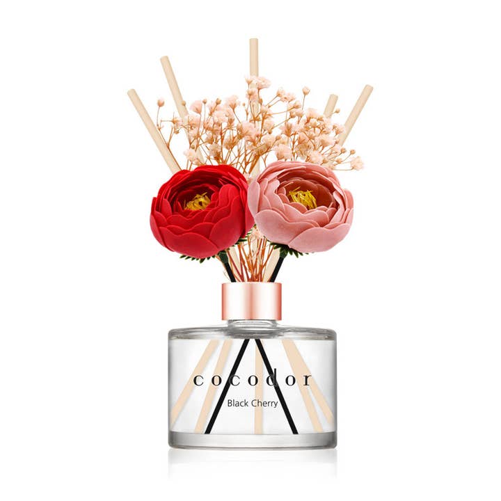 Cocodor Italy srl - Wholesale Reed Diffuser - Cocodor Camelia Diffuser 200ml(6.7oz) Black Cherry Fragrance