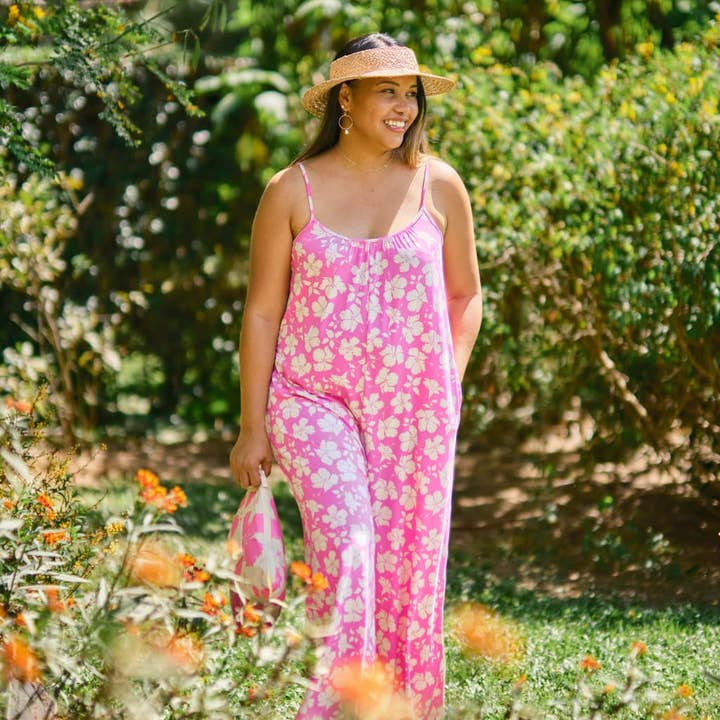 Macacão Largo Feminino Salina por atacado de Coco Moon