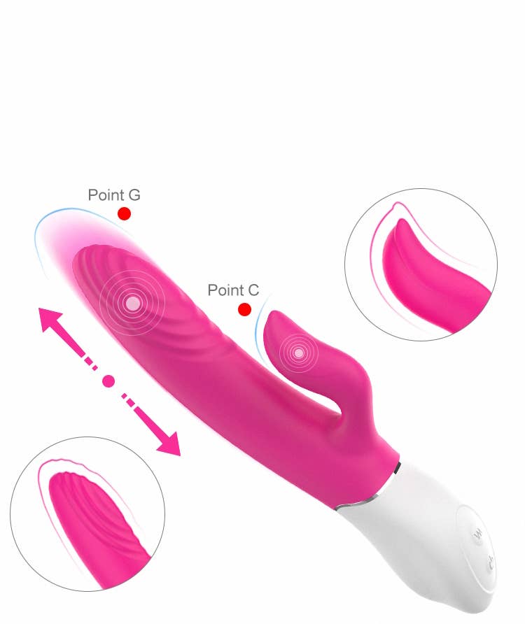 Seductive Boudoir – wholesale Sex toy – Lighter 10 Inverter Heated Power Vibrator Sexy Toys7