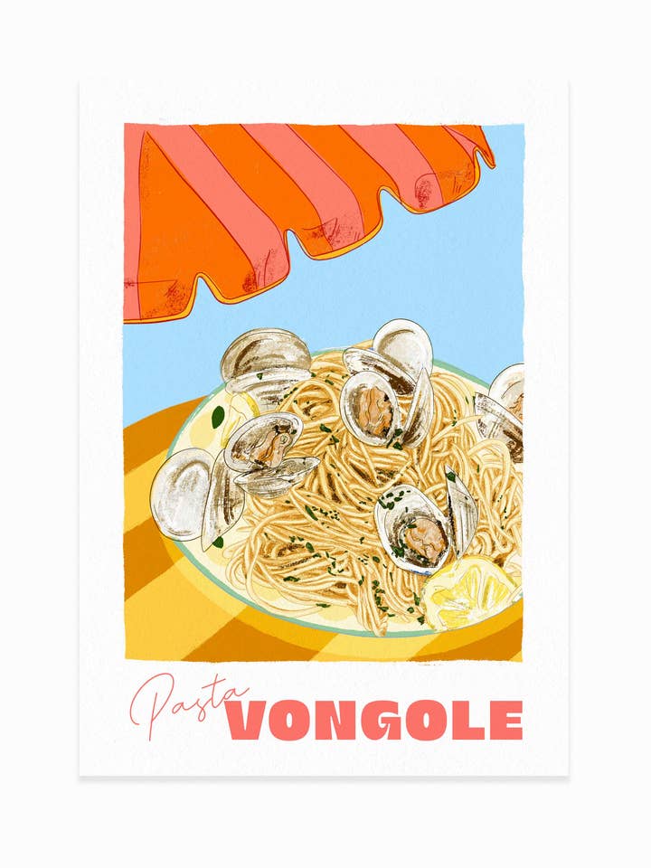 Pasta alle Vongole anzeigen für den Großhandel von Septembre Papeterie