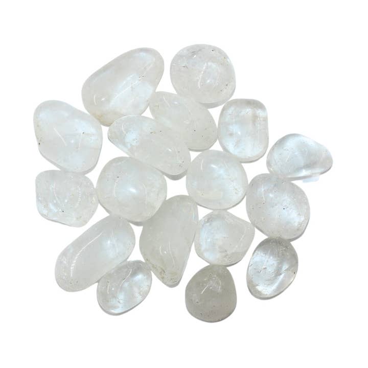 Tumbled Crystal - Clear Quartz, 2lbs for wholesale by Earths Elements Wholesale