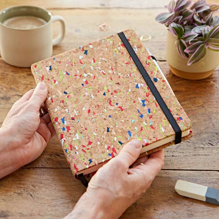 The Paper High Gift Company Limited - Wholesale Notebook - Natural Cork A5 Notebook