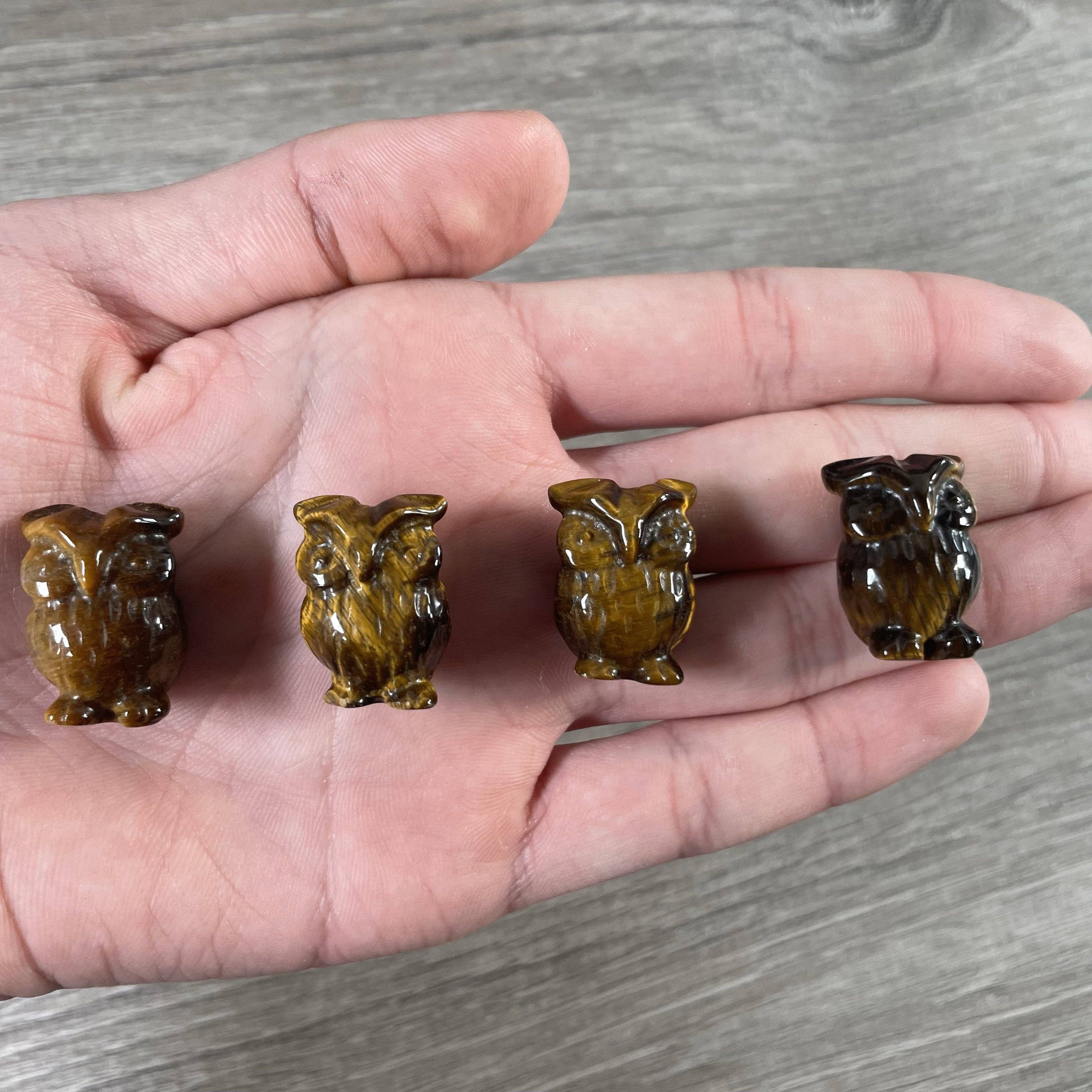 Keystone Crystals - Wholesale Decorative Figurine - Gemstone Owl Figurine – Small Crystal Owl Decor3