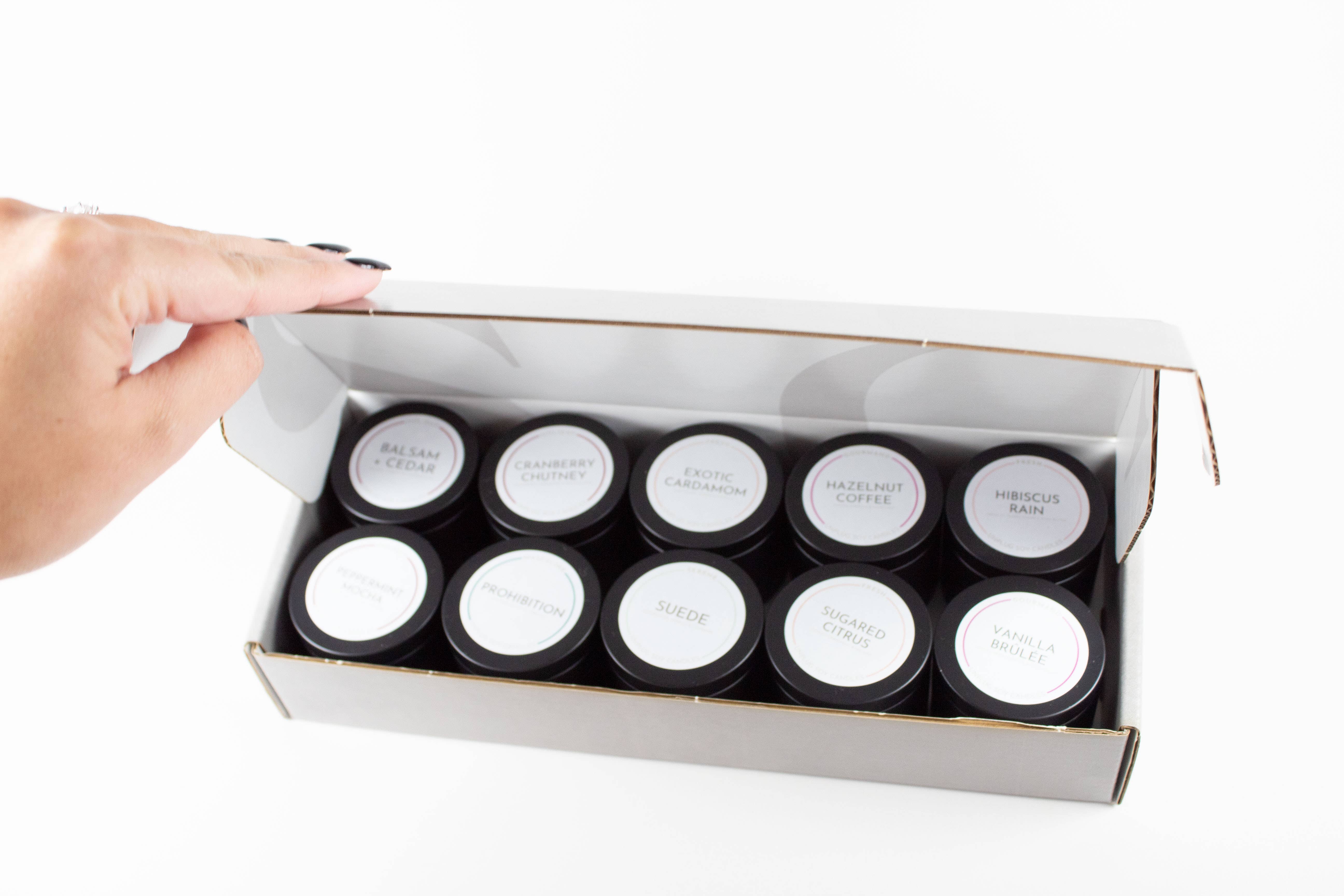 Unplug Soy Candles - Wholesale Retailer Sample - Home Decor - Fragrance Discovery Kit - Scent Testers - *SEE DESCRIPTION*9