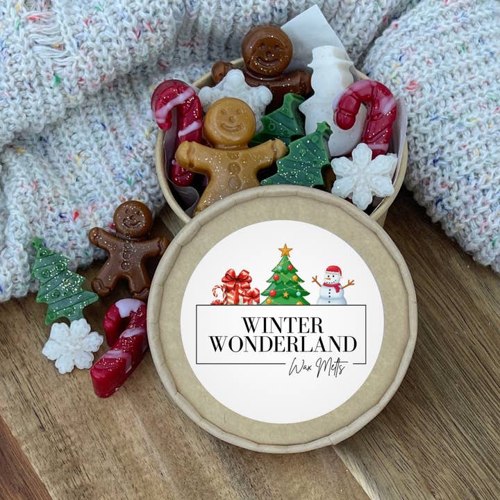 LostLove Art Co. - Wholesale Wax Melt - Wax Melts - Winter Wonderland 2oz Jar Soy Wax Melts2
