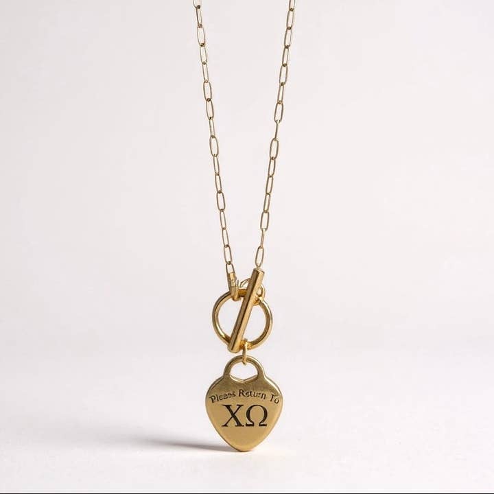 "Gelieve Terug Te Brengen Naar" Sorority Ketting voor wholesale door Allison Avery