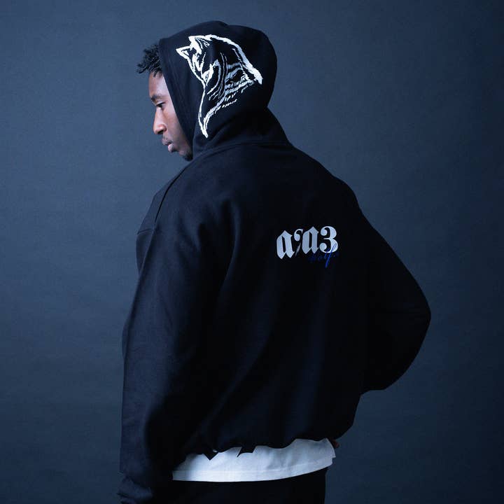 Nurture Hoodie (Black) for wholesale by a2a3