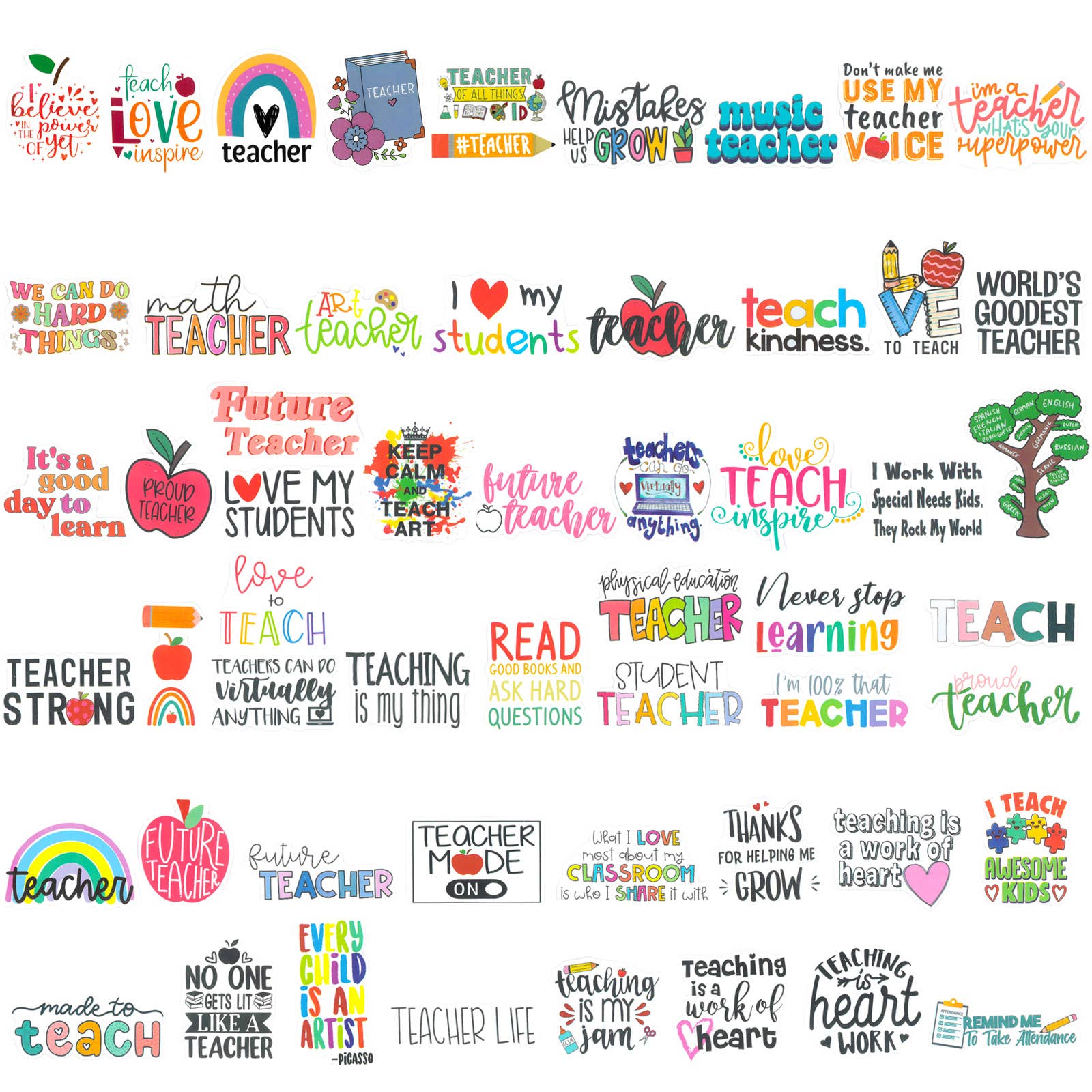 Wrapables.com - Wholesale Sticker - Wrapables Waterproof Vinyl Stickers, 100pcs44