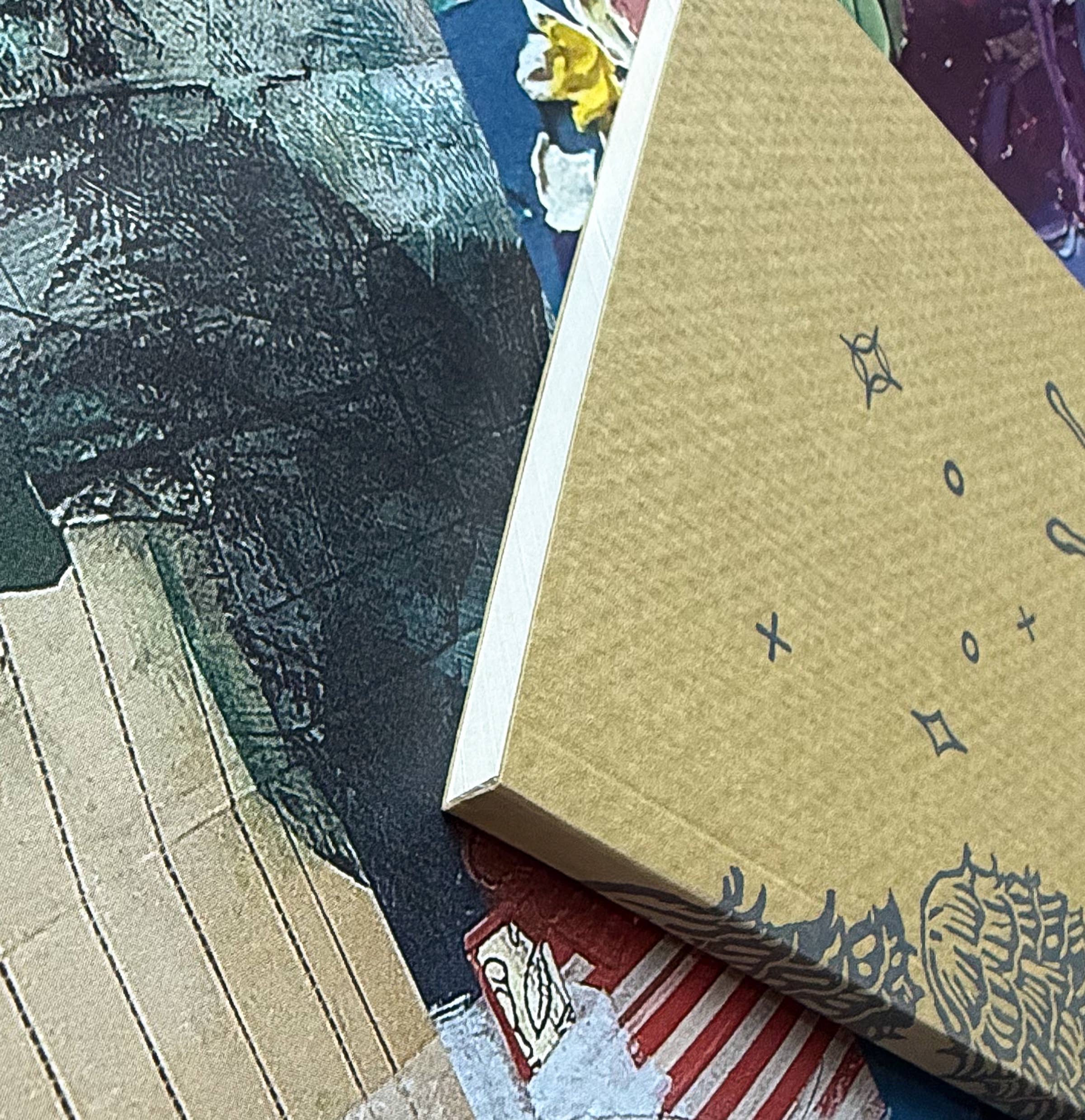 Blackbird Letterpress – wholesale Notebook – Snail and mushrooms large notebook4