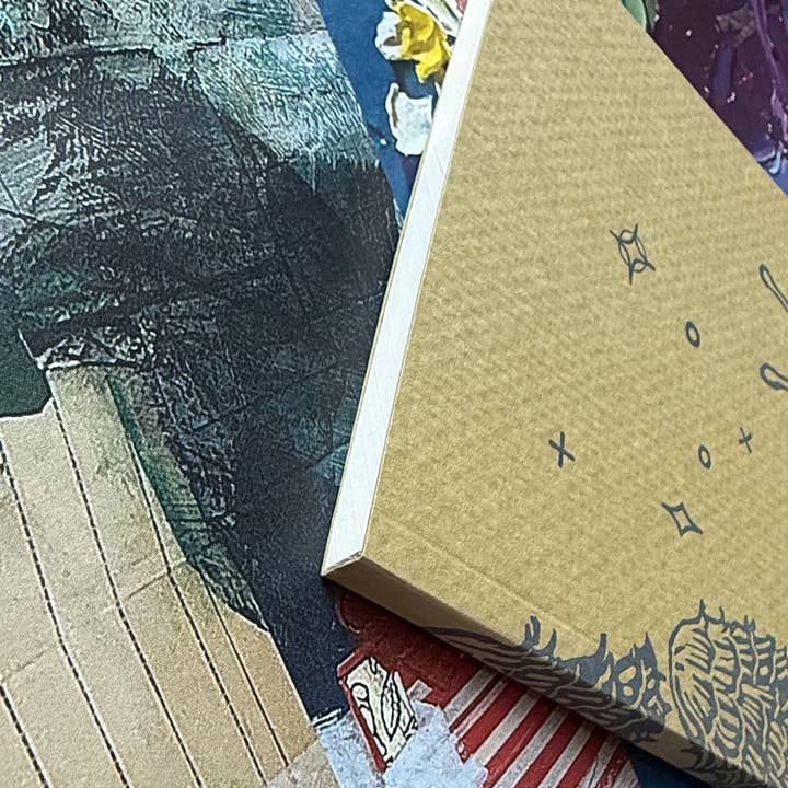 Blackbird Letterpress – wholesale Notebook – Snail and mushrooms large notebook4