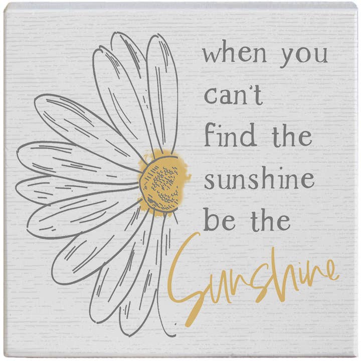 Be The Sunshine - Gift-A-Block for wholesale by Sincere Surroundings