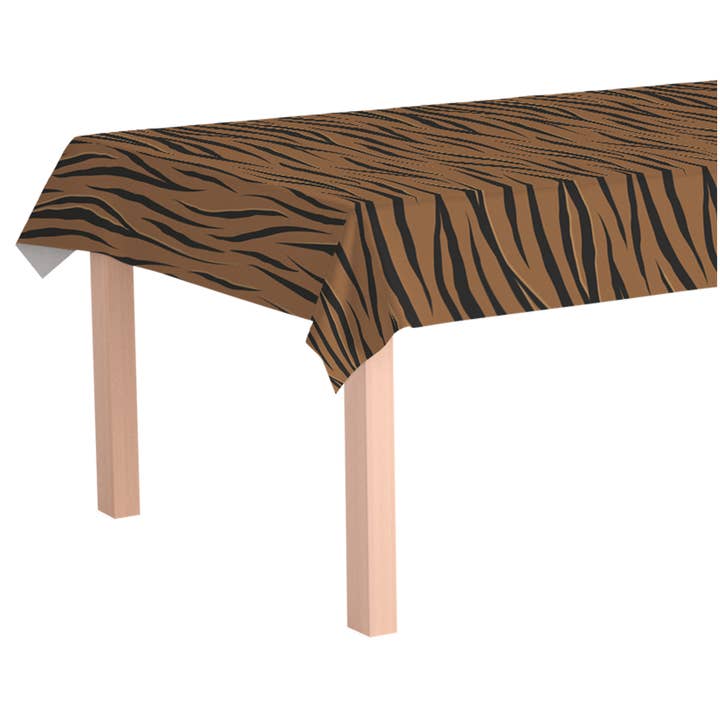 PD Party - Wholesale Disposable Table Cover/Runner - Table cloth - Tiger (Safari)