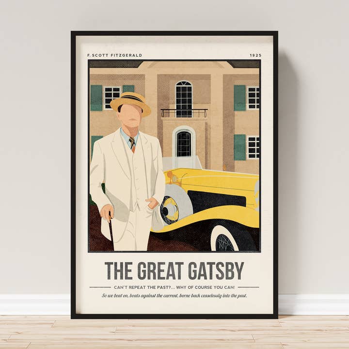 Gravure de Gatsby le Magnifique pour la vente par Sera/Lina