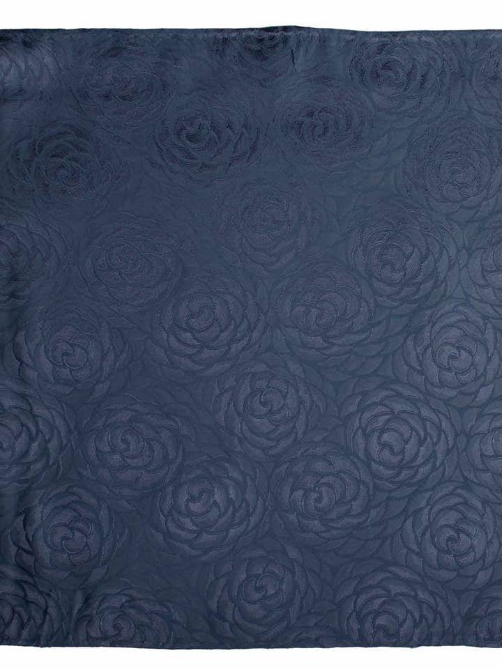 Vintage Einstecktuch aus Seide, Avio Ton-in-Ton Muster POCV986 für den Großhandel von Graffeo Cravatte