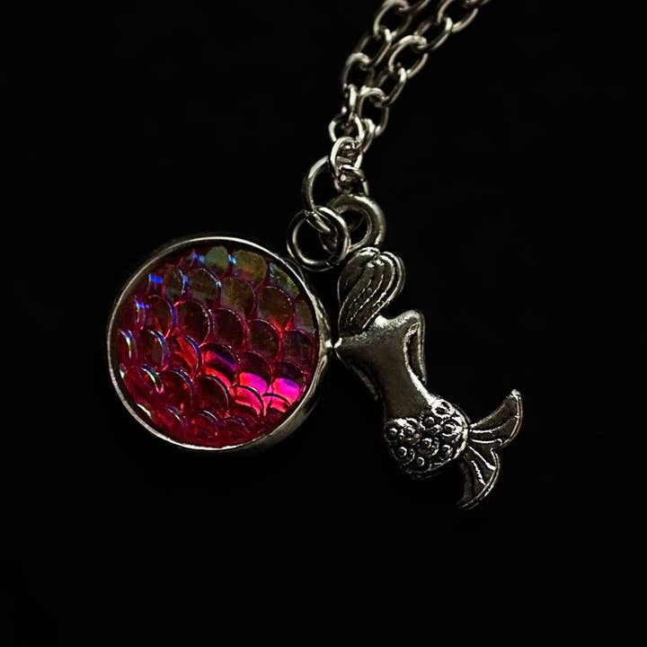 Sun Tail Mermaid - Wholesale Pendant/Charm Necklace - Mermaid Necklace Jewelry