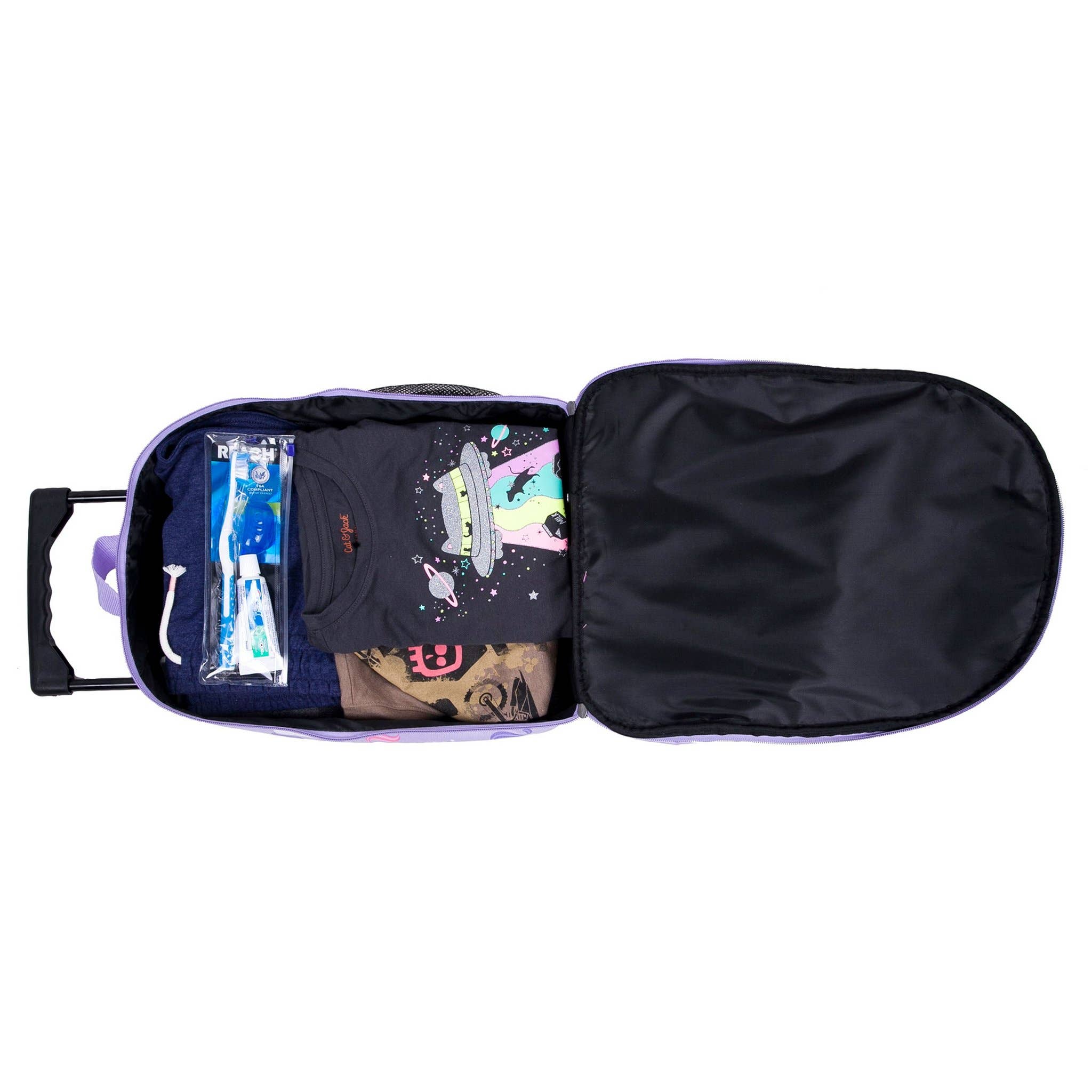 Wildkin - Wholesale Luggage - Kids - Unicorn Rolling Luggage2