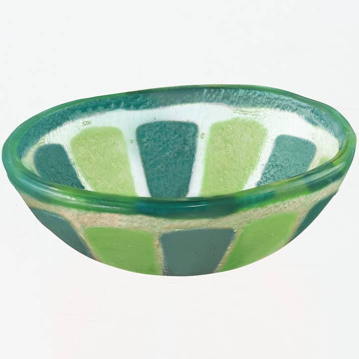 Tropical Bowl Bricka 12x5 Grön Lime för wholesale av Cavari Atelier