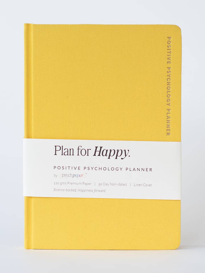 The Positive Psychology Planner for wholesale by Psych Paper Press