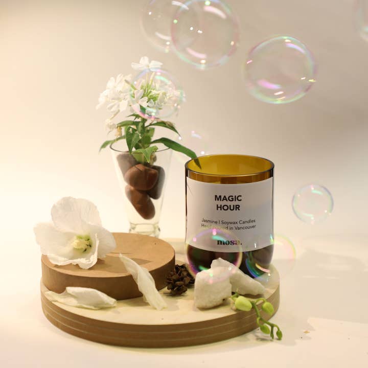 Mosa - Wholesale Jar/filled candle - Magic Hour - Jasmine Essential Oil Candle7