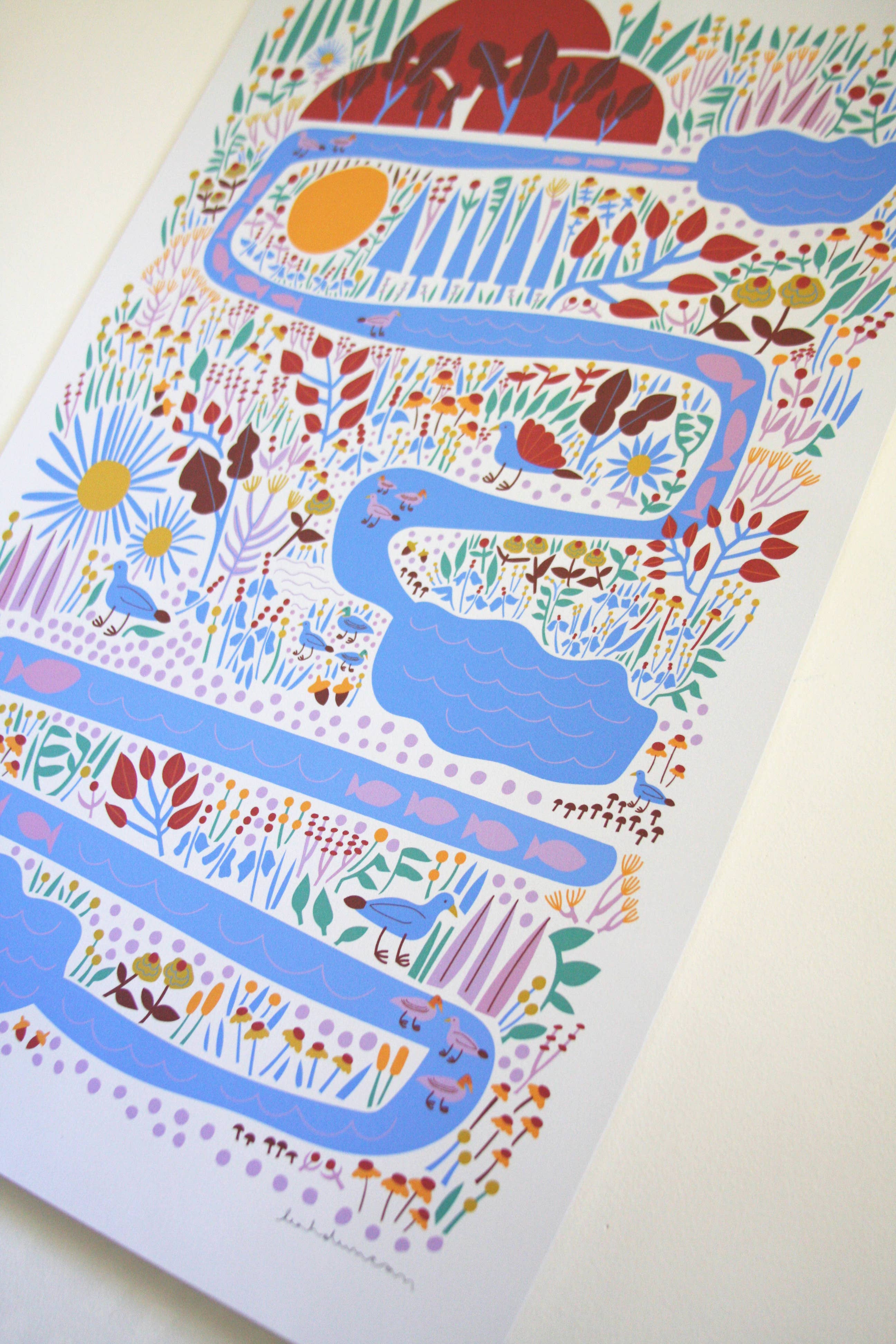 Leah Duncan - Wholesale Art Print - Black Mountain Art Print5