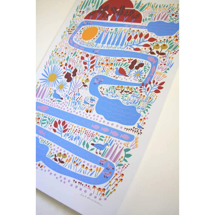 Leah Duncan - Wholesale Art Print - Black Mountain Art Print5