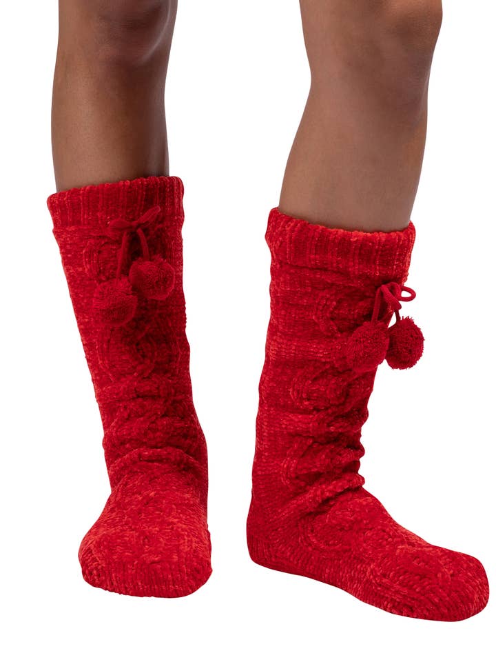 CHENILLE LOUNGE STRUMPA för wholesale av LATTELOVE