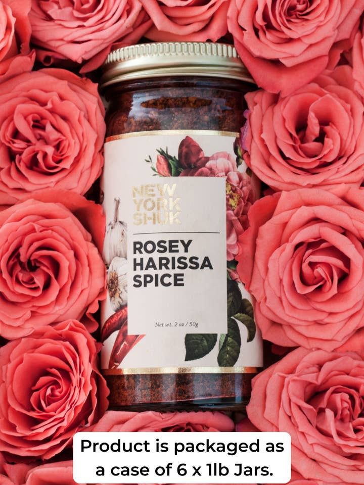 Rosey Harissa- 1lb (case of 6) for wholesale by New York Shuk