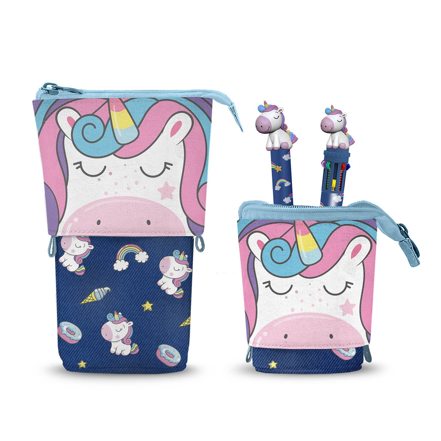 KARACTERMANIA - Wholesale Pencil Case/Pouch - Oh My Pop Sweety-Cute Pencil Case + 10-Colour Pen + Gel Pen0