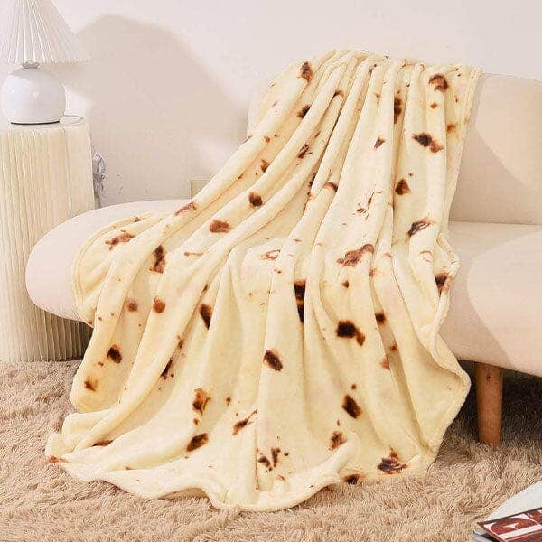 Showcase - Wholesale Throw Blanket - Cozy Cuddler Giant Fleece Tortilla Blanket (80")1