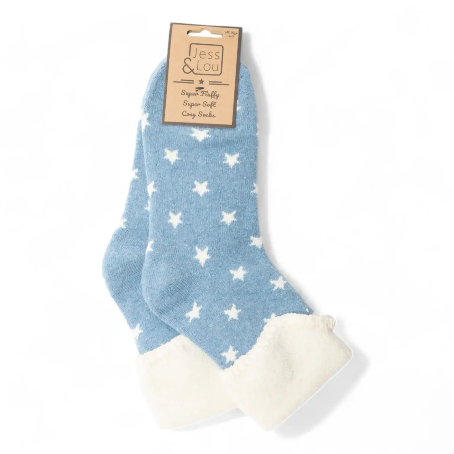 Jess & Lou - Wholesale Socks - Women's - Star Cosy Cuff Socks 6