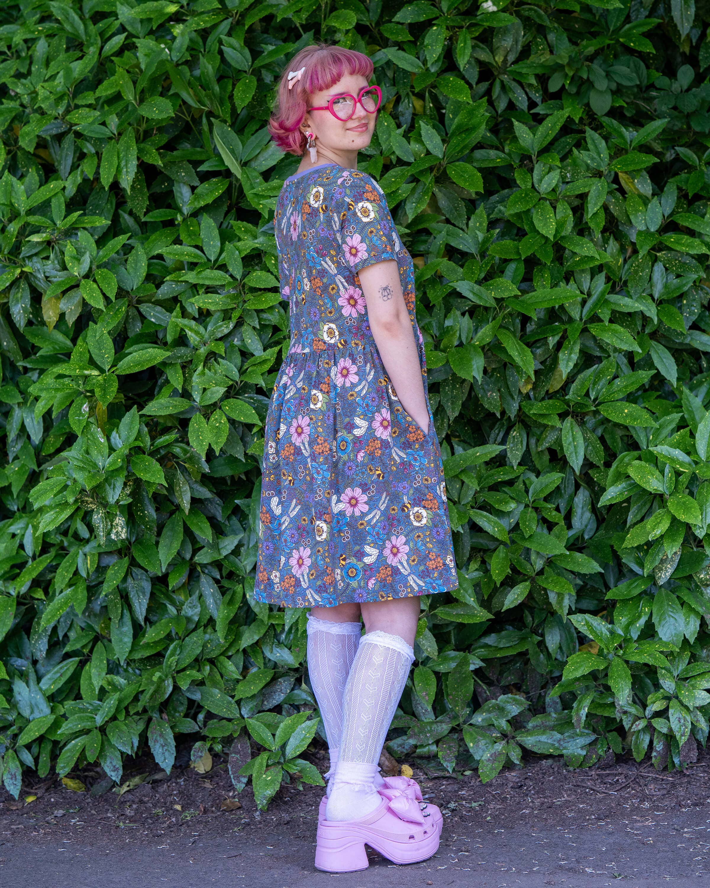 Rebel Romance - Wholesale Dress - Women's - Rebel Romance Cottagecore Stretch Smock Dress19